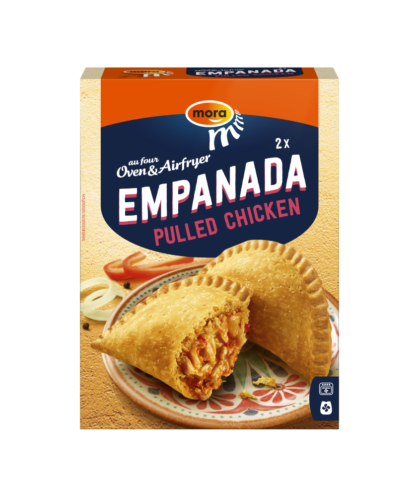 Mora Empanada Pulled Chicken