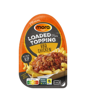 In verpakking Loaded Fries Topping BBQ Chicken