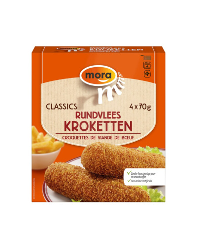 In verpakking Classics Rundvlees Kroketten 