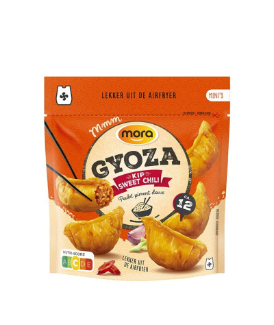 In verpakking Gyoza Kip Sweet Chili