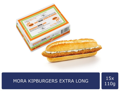 In verpakking Kipburger extra long
