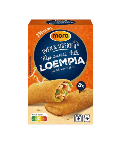 In verpakking Oven & Airfryer Kip sweet chili Loempia