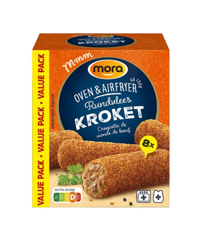 In verpakking Oven & Airfryer Rundvlees Kroketten