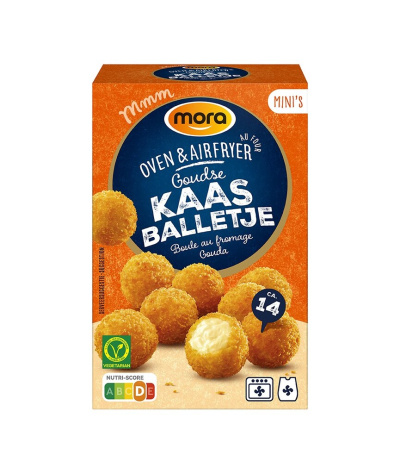 In verpakking Oven & Airfryer Goudse Kaasballetjes