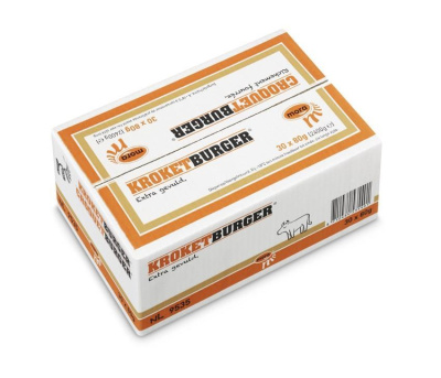 In verpakking Kroketburger®