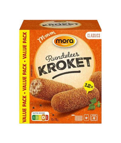 In verpakking Rundvlees Kroketten