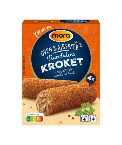 In verpakking Oven & Airfryer Rundvlees Kroketten