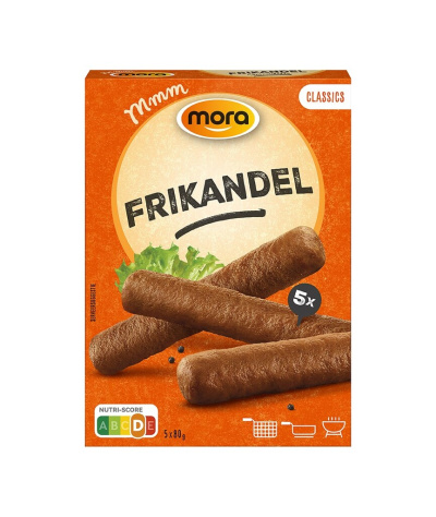 In verpakking Frikandellen 