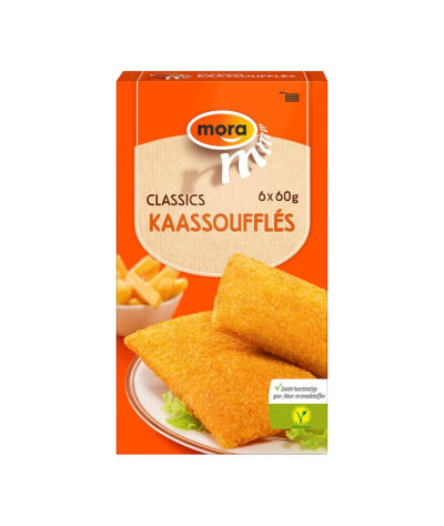 In verpakking Kaassoufflés