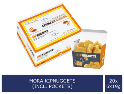 In verpakking Kipnuggets