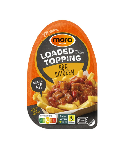 In verpakking Loaded Fries Topping BBQ Chicken