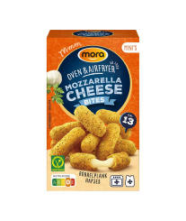 In verpakking Oven & Airfryer mozzarella Cheese bites