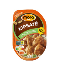 In verpakking Kipsaté in milde pindasaus XL
