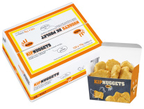 Uit verpakking Kipnuggets